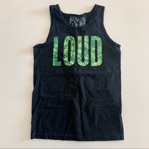 The Street Vault Black LOUD Tank Top